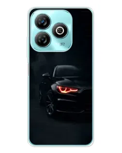 Чехол для ZTE Blade A75 с картинкой «Audi — хищный взгляд»