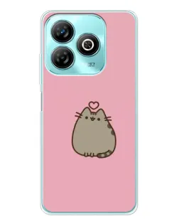 Чехол для ZTE Blade A75 с картинкой «Pusheen сердце» Чехол для ZTE Blade A75 с картинкой «Pusheen сердце»