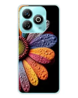 Чехол для ZTE Blade A75 с картинкой «Радужный цветок» Чехол для ZTE Blade A75 с картинкой «Радужный цветок»