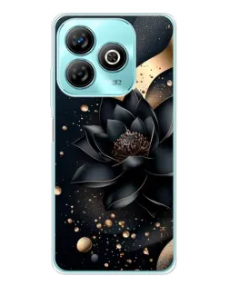 Чехол для ZTE Blade A75 с картинкой «Черный лотос» Чехол для ZTE Blade A75 с картинкой «Черный лотос»
