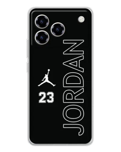 Чехол для ZTE Blade A76 с картинкой «Jordan Vertical»