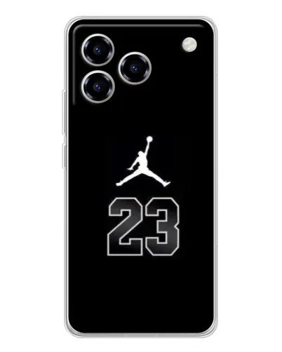 Чехол для ZTE Blade A76 с картинкой «Jordan Flight 23»