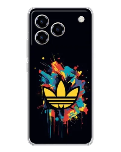 Чехол для ZTE Blade A76 с картинкой «Adidas Splash» Чехол для ZTE Blade A76 с картинкой «Adidas Splash»