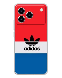 Чехол для ZTE Blade A76 с картинкой «Ретро блоки Adidas» Чехол для ZTE Blade A76 с картинкой «Ретро блоки Adidas»