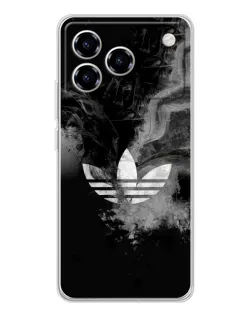 Чехол для ZTE Blade A76 с картинкой «Абстрактный дым Adidas» Чехол для ZTE Blade A76 с картинкой «Абстрактный дым Adidas»