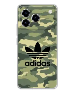 Чехол для ZTE Blade A76 с картинкой «Милитари стиль Adidas» Чехол для ZTE Blade A76 с картинкой «Милитари стиль Adidas»