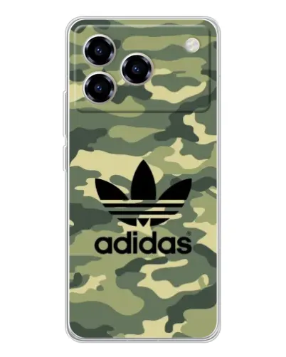 Чехол для ZTE Blade A76 с картинкой «Милитари стиль Adidas» Чехол для ZTE Blade A76 с картинкой «Милитари стиль Adidas»