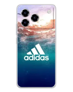 Чехол для ZTE Blade A76 с картинкой «Океанская глубина адидас» Чехол для ZTE Blade A76 с картинкой «Океанская глубина адидас»