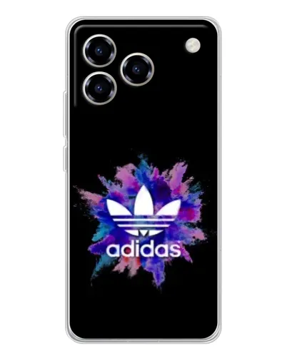 Чехол для ZTE Blade A76 с картинкой «Взрыв красок Adidas» Чехол для ZTE Blade A76 с картинкой «Взрыв красок Adidas»