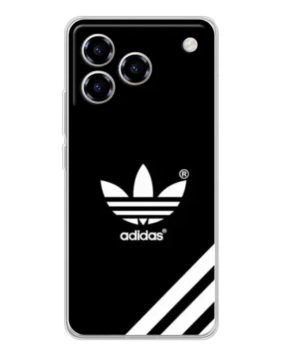 Чехол для ZTE Blade A76 с картинкой «Adidas с диагональными полосами» Чехол для ZTE Blade A76 с картинкой «Adidas с диагональными полосами»