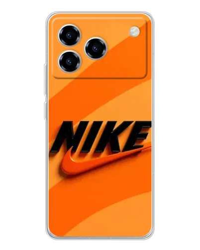 Чехол для ZTE Blade A76 с картинкой «Оранжевый драйв Nike» Чехол для ZTE Blade A76 с картинкой «Оранжевый драйв Nike»