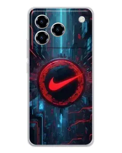 Чехол для ZTE Blade A76 с картинкой «Техногенный стиль Nike» Чехол для ZTE Blade A76 с картинкой «Техногенный стиль Nike»