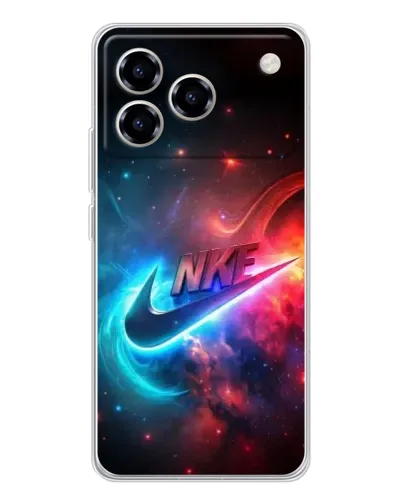Чехол для ZTE Blade A76 с картинкой «Огненный логотип Nike» Чехол для ZTE Blade A76 с картинкой «Огненный логотип Nike»
