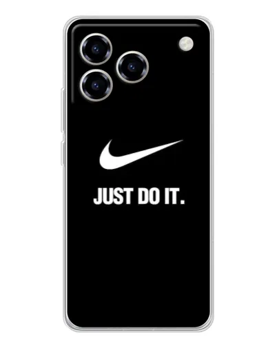 Чехол для ZTE Blade A76 с картинкой «Классический принт Nike» Чехол для ZTE Blade A76 с картинкой «Классический принт Nike»