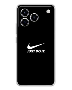 Чехол для ZTE Blade A76 с картинкой «Минимализм от Nike» Чехол для ZTE Blade A76 с картинкой «Минимализм от Nike»