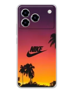 Чехол для ZTE Blade A76 с картинкой «Nike на закате солнца» Чехол для ZTE Blade A76 с картинкой «Nike на закате солнца»