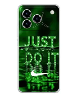 Чехол для ZTE Blade A76 с картинкой «Зеленый неоновый Nike» Чехол для ZTE Blade A76 с картинкой «Зеленый неоновый Nike»