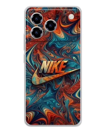Чехол для ZTE Blade A76 с картинкой «Nike в абстракции» Чехол для ZTE Blade A76 с картинкой «Nike в абстракции»