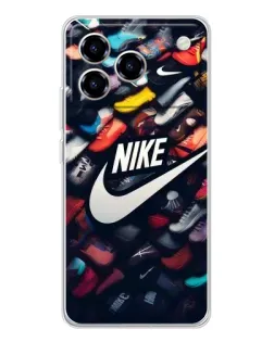 Чехол для ZTE Blade A76 с картинкой «Коллекция кроссовок Nike» Чехол для ZTE Blade A76 с картинкой «Коллекция кроссовок Nike»