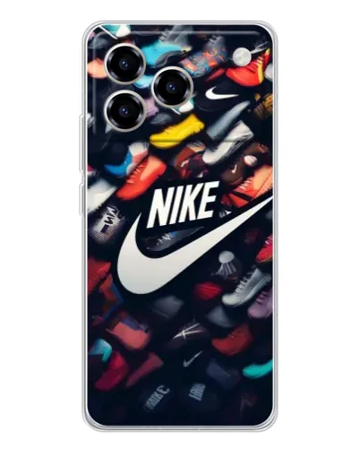 Чехол для ZTE Blade A76 с картинкой «Коллекция кроссовок Nike» Чехол для ZTE Blade A76 с картинкой «Коллекция кроссовок Nike»