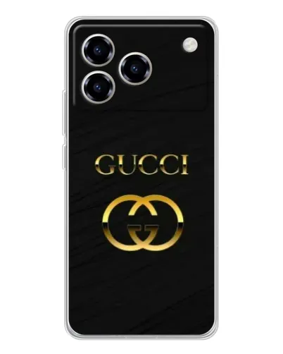 Чехол для ZTE Blade A76 с картинкой «Золотой логотип Gucci» Чехол для ZTE Blade A76 с картинкой «Золотой логотип Gucci»