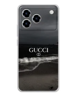 Чехол для ZTE Blade A76 с картинкой «Gucci — морской прибой» Чехол для ZTE Blade A76 с картинкой «Gucci — морской прибой»