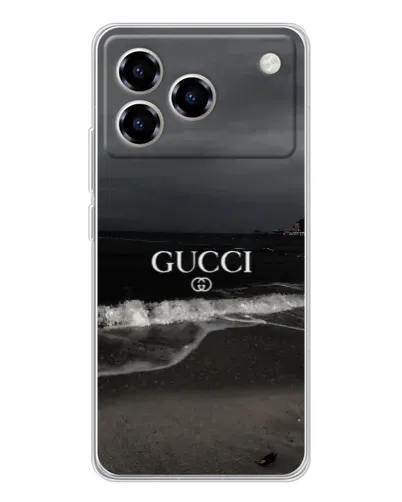 Чехол для ZTE Blade A76 с картинкой «Gucci — морской прибой» Чехол для ZTE Blade A76 с картинкой «Gucci — морской прибой»