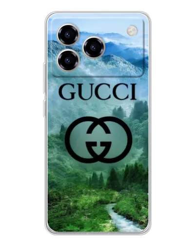 Чехол для ZTE Blade A76 с картинкой «Gucci — горный пейзаж» Чехол для ZTE Blade A76 с картинкой «Gucci — горный пейзаж»