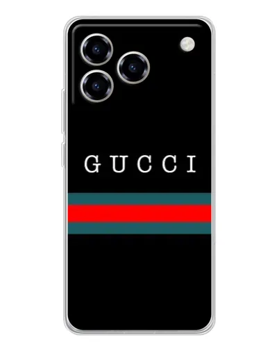 Чехол для ZTE Blade A76 с картинкой «Gucci — красный пояс» Чехол для ZTE Blade A76 с картинкой «Gucci — красный пояс»