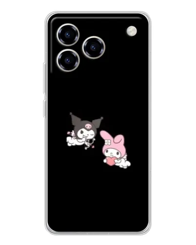 Чохол для ZTE Blade A76 з картинкою «My Melody та Kuromi» Чохол для ZTE Blade A76 з картинкою «My Melody та Kuromi»
