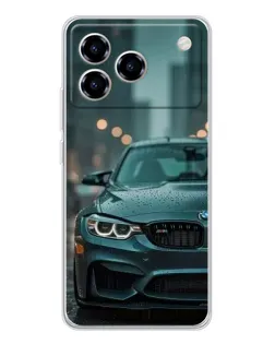 Чехол для ZTE Blade A76 с картинкой «BMW в огнях города» Чехол для ZTE Blade A76 с картинкой «BMW в огнях города»