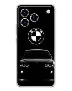 Чехол для ZTE Blade A76 с картинкой «BMW — взгляд из темноты» Чехол для ZTE Blade A76 с картинкой «BMW — взгляд из темноты»