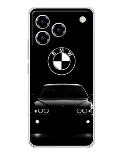 Чехол для ZTE Blade A76 с картинкой «BMW — взгляд из темноты»