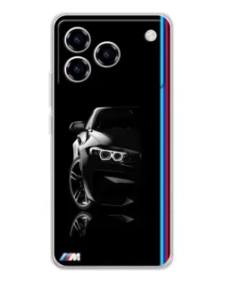 Чехол для ZTE Blade A76 с картинкой «Силуэт BMW в темноте» Чехол для ZTE Blade A76 с картинкой «Силуэт BMW в темноте»