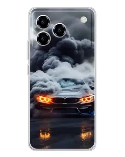 Чехол для ZTE Blade A76 с картинкой «BMW в дыму» Чехол для ZTE Blade A76 с картинкой «BMW в дыму»