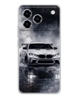 Чехол для ZTE Blade A76 с картинкой «BMW сквозь туман» Чехол для ZTE Blade A76 с картинкой «BMW сквозь туман»