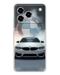 Чехол для ZTE Blade A76 с картинкой «BMW в белом дыму» Чехол для ZTE Blade A76 с картинкой «BMW в белом дыму»