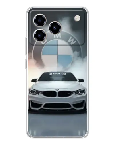 Чехол для ZTE Blade A76 с картинкой «BMW в белом дыму» Чехол для ZTE Blade A76 с картинкой «BMW в белом дыму»