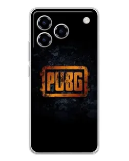 Чехол для ZTE Blade A76 с картинкой «PUBG — золотой логотип» Чехол для ZTE Blade A76 с картинкой «PUBG — золотой логотип»