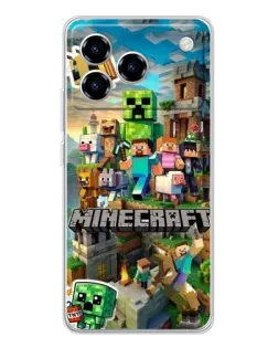 Чохол для ZTE Blade A76 з картинкою «Замок Minecraft» Чохол для ZTE Blade A76 з картинкою «Замок Minecraft»