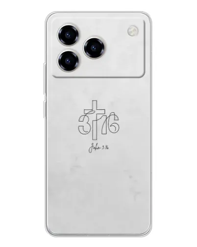 Чехол для ZTE Blade A76 с картинкой «Иоанна 3:16 Крест» Чехол для ZTE Blade A76 с картинкой «Иоанна 3:16 Крест»