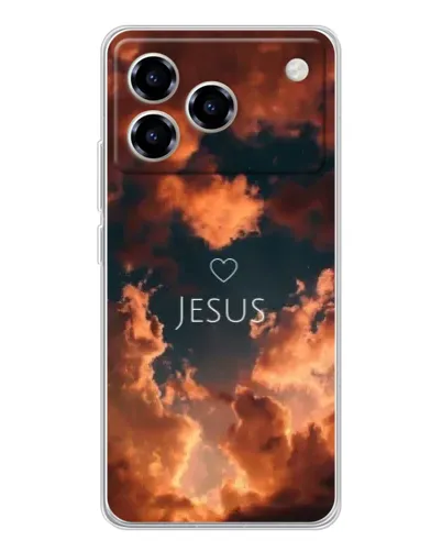 Чехол для ZTE Blade A76 с картинкой «Сияние Имени Jesus» Чехол для ZTE Blade A76 с картинкой «Сияние Имени Jesus»