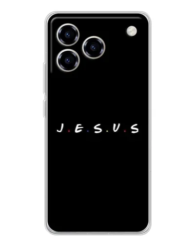 Чехол для ZTE Blade A76 с картинкой «Точки веры J.E.S.U.S.» Чехол для ZTE Blade A76 с картинкой «Точки веры J.E.S.U.S.»