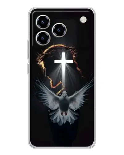 Чехол для ZTE Blade A76 с картинкой «Голубь и Свет» Чехол для ZTE Blade A76 с картинкой «Голубь и Свет»
