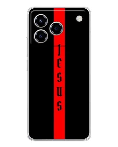 Чехол для ZTE Blade A76 с картинкой «Красная линия веры» Чехол для ZTE Blade A76 с картинкой «Красная линия веры»