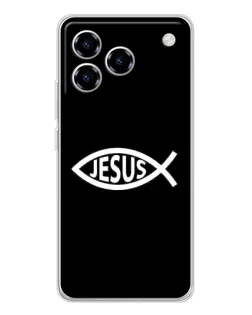 Чехол для ZTE Blade A76 с картинкой «Классический Jesus»