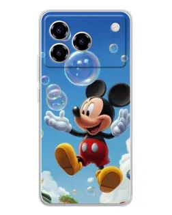 Чехол для ZTE Blade A76 с картинкой «Mickey и мыльные пузыри» Чехол для ZTE Blade A76 с картинкой «Mickey и мыльные пузыри»