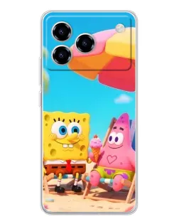 Чехол для ZTE Blade A76 с картинкой «Отдых на пляже» Чехол для ZTE Blade A76 с картинкой «Отдых на пляже»