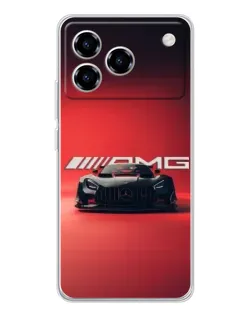 Чехол для ZTE Blade A76 с картинкой «Mercedes AMG — красная линия» Чехол для ZTE Blade A76 с картинкой «Mercedes AMG — красная линия»