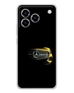 Чехол для ZTE Blade A76 с картинкой «Mercedes — ретро стиль» Чехол для ZTE Blade A76 с картинкой «Mercedes — ретро стиль»